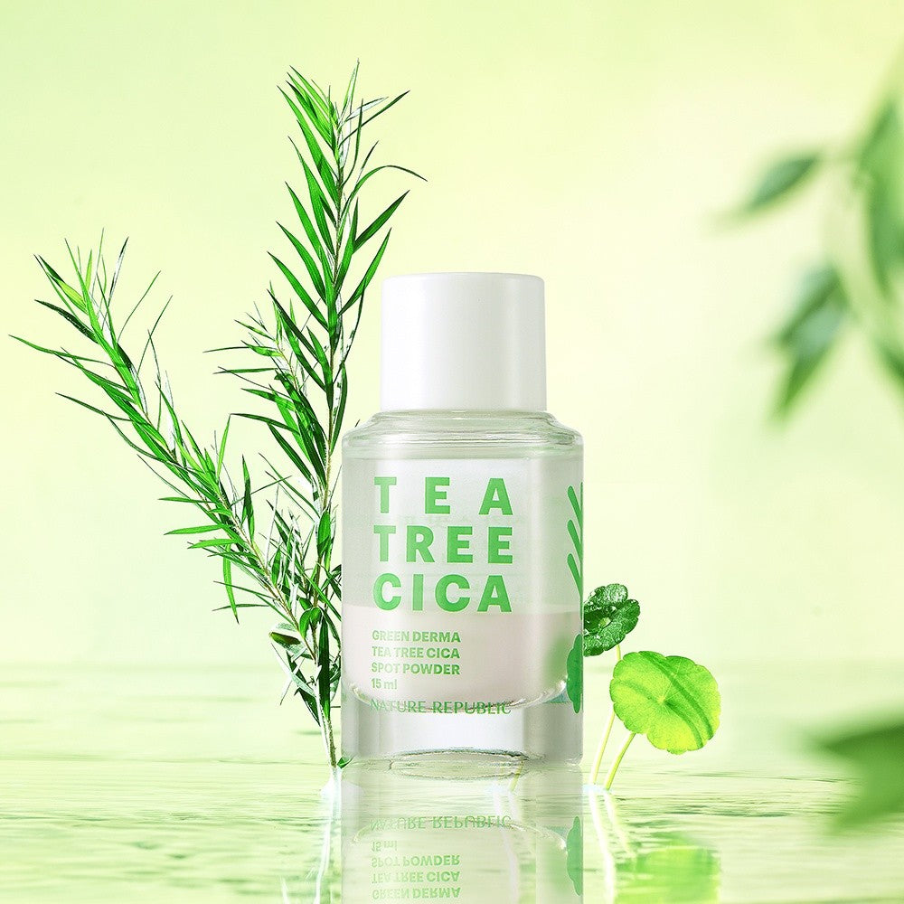 Nature Republic Green Derma Tea Tree Cica Spot Powder 15ml