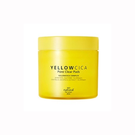 SO NATURAL Yellow Cica Pore Clear Pads 70pads*140ml