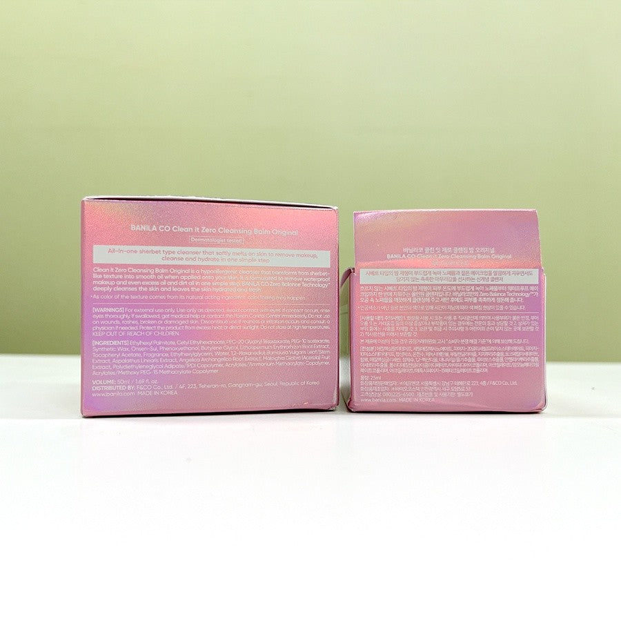 Banila co Clean It Zero Cleansing Balm Original 25ml / 50ml / 100ml
