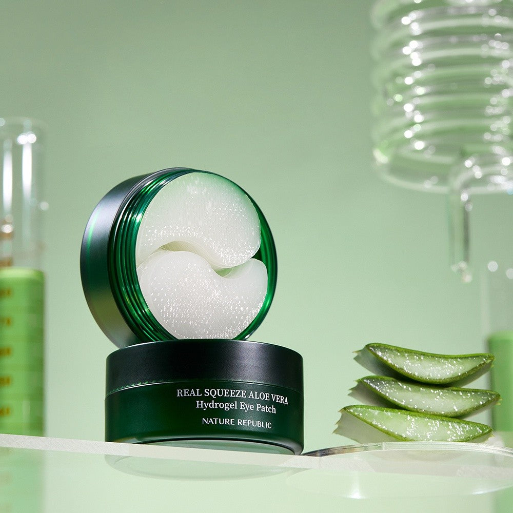 Nature Republic Real Squeeze Aloe Vera Hydrogel Eye Patch
