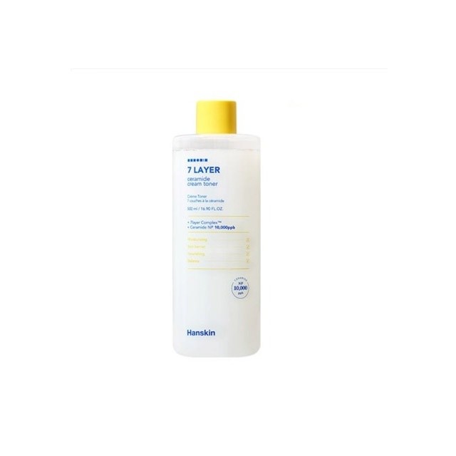 Hanskin 7 Layer Ceramide Cream Toner 500ml