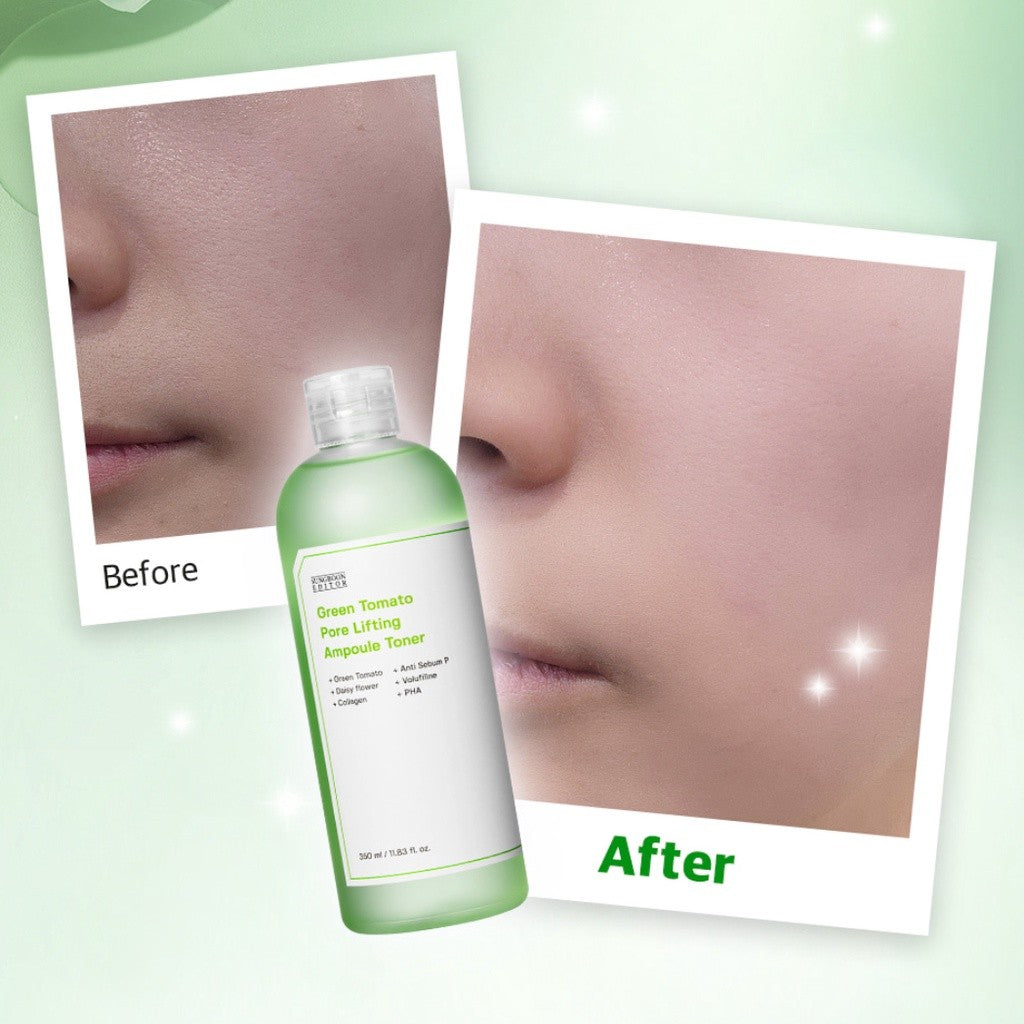 Sung Boon Editor Green Tomato Pore Lifting Ampoule Toner 350ml
