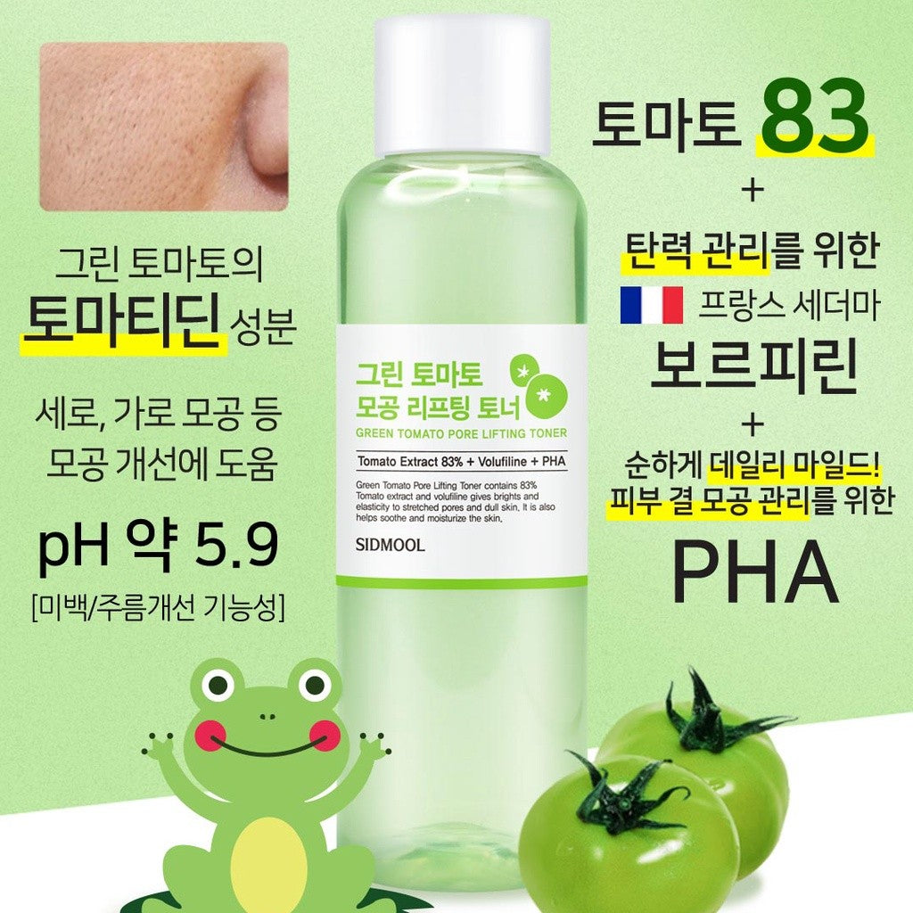 Sidmool Green Tomato Pore Lifting Toner 210ml