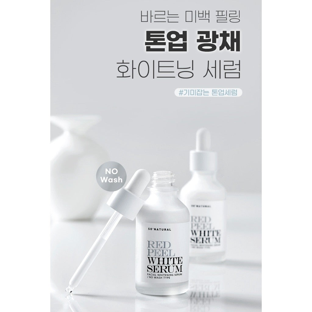 SO NATURAL Red Peel White Serum 35ml