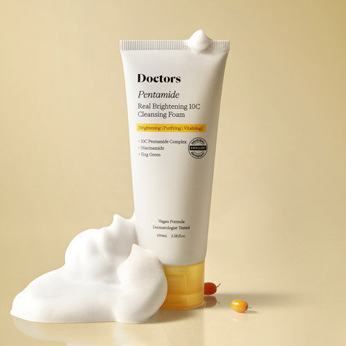 Theralogic Pentamide Real Brightening 10C Cleansing Foam 100ml