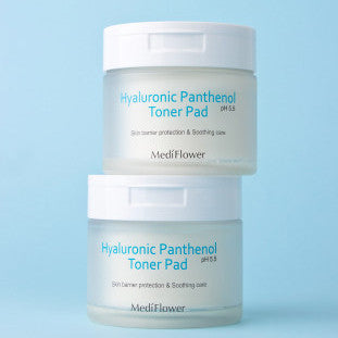 MediFlower Hyaluronic Panthenol Toner Pad 180ml/60 sheets