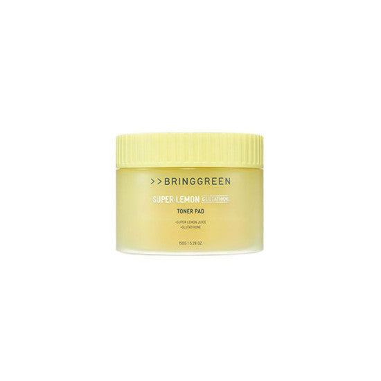 BRING GREEN Super Lemon Glutathione Toner Pad 90ea