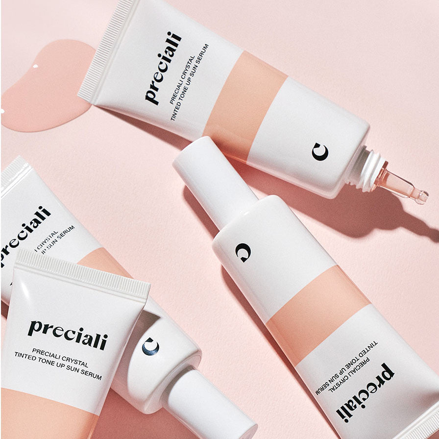Preciali Crystal Tinted Tone Up Sun Serum 40ml