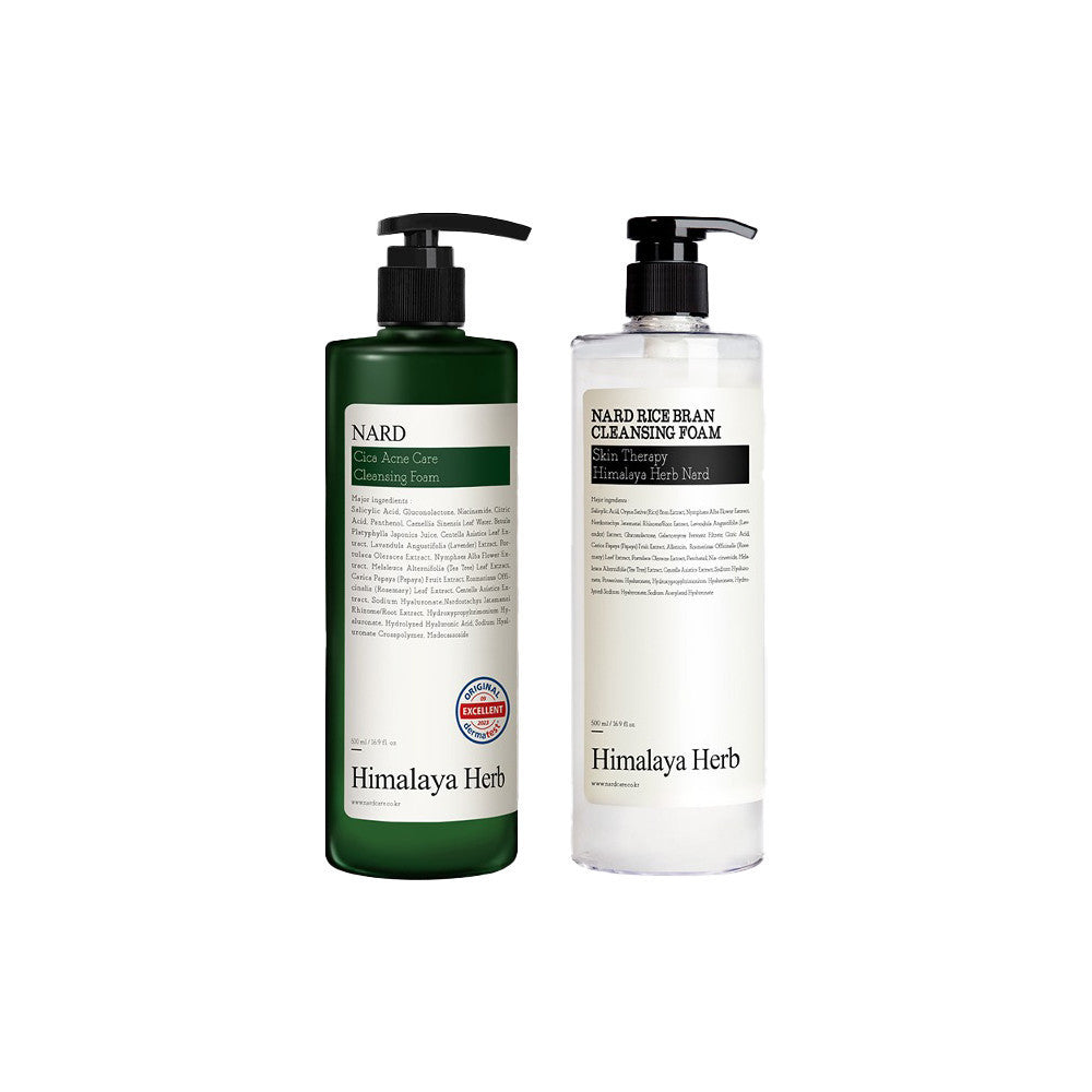 Nard Cica Acne Care/Rice Bran Cleansing Foam 500ml