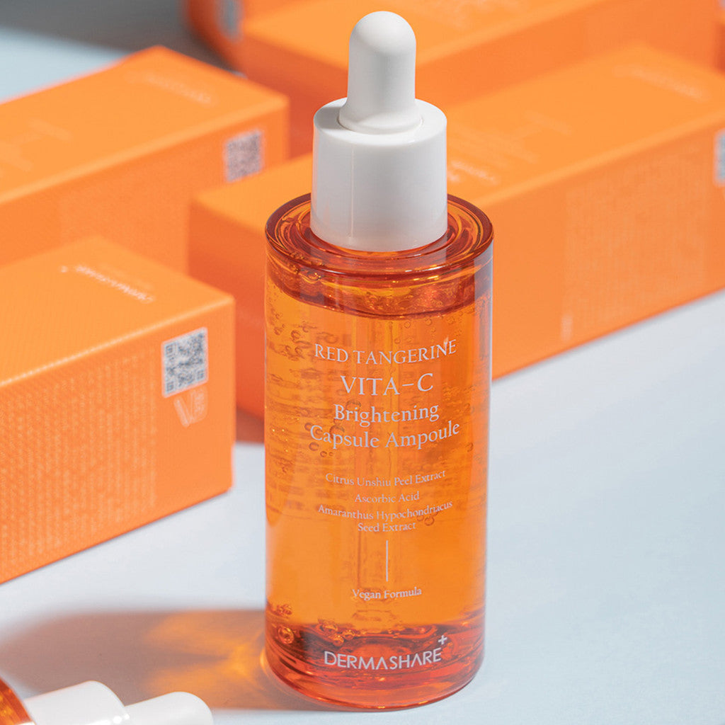 Dermashare Red Tangerine Vita-C Brightening Capsule Ampoule 50ml