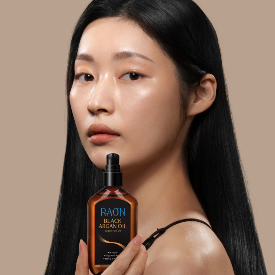 Raon Black Argan Oil Vegan Hair Oil 100ml