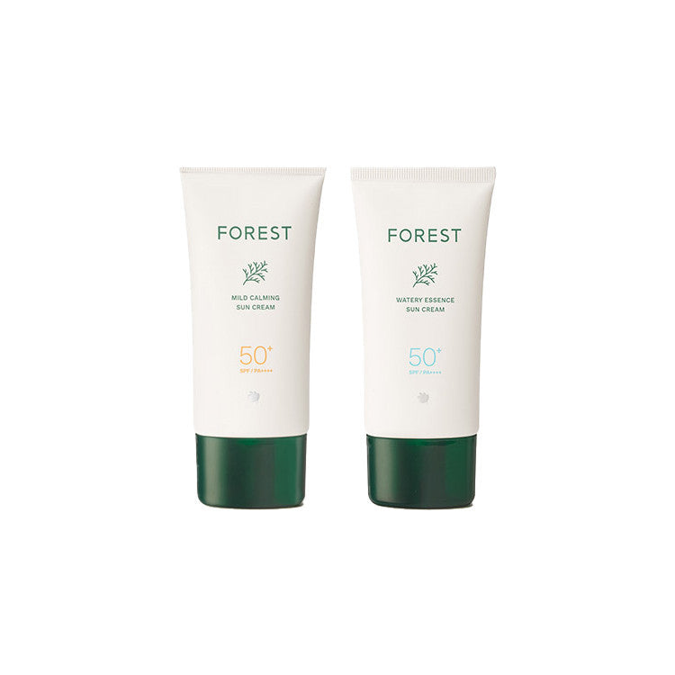 GREEN FINGER Forest Mild Calming/Watery Essence Sun Cream 80ml