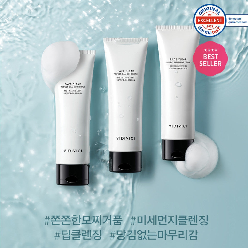 VIDIVICI Face Clear Perfect Cleansing Foam 120ml