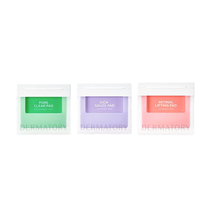 Dermatory Pore Clear/Cica Gauze/Retinal Lifting Pad