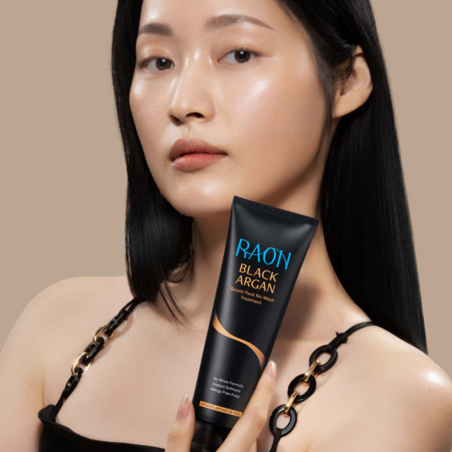 Raon Black Argan Shield Pack No-Wash Treatment 180ml