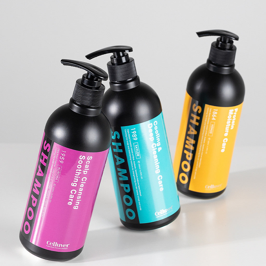Celluver Triple Black Perfume Shampoo 500ml
