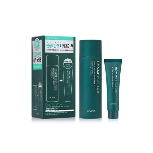 Lacvert Homme Re:Charge Cica All-In-One Essence Set