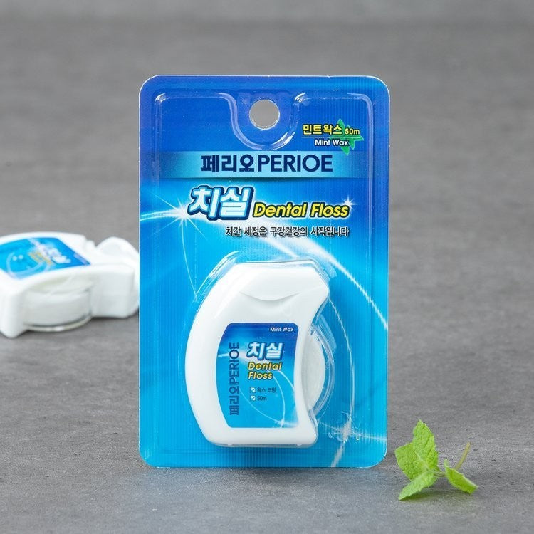 Perioe Dental Floss Mint Wax 50m