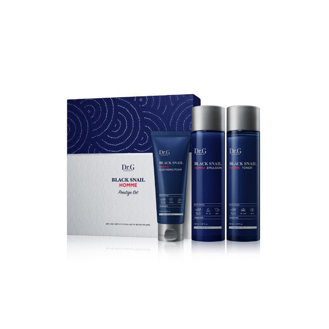 Dr.G Black Snail Homme Prestige 3-piece set (toner + emulsion + foam)