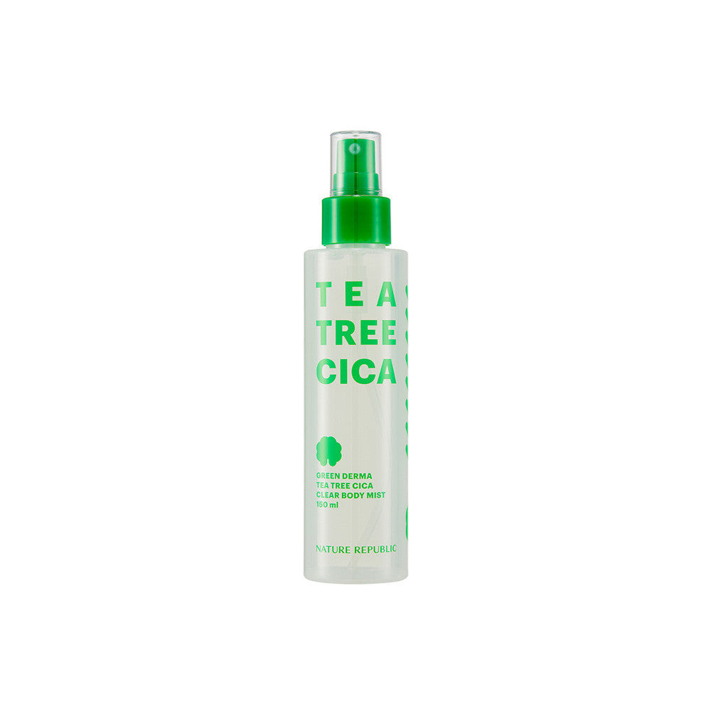 Nature Republic Green Derma Tea Tree Cica Clear Body Mist 150ml