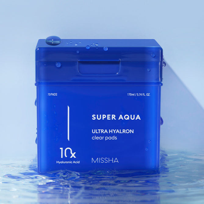 Missha Super Aqua Ultra Hyalron Clear Pads 170ml/70 sheets