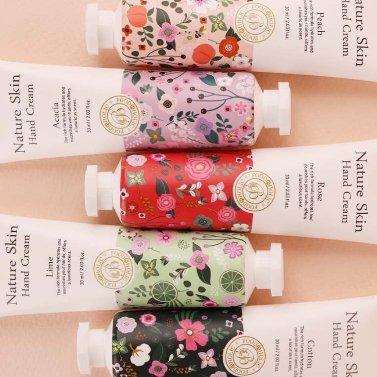 Korea Foodaholic Nature Skin Hand Cream 5 types 30ml