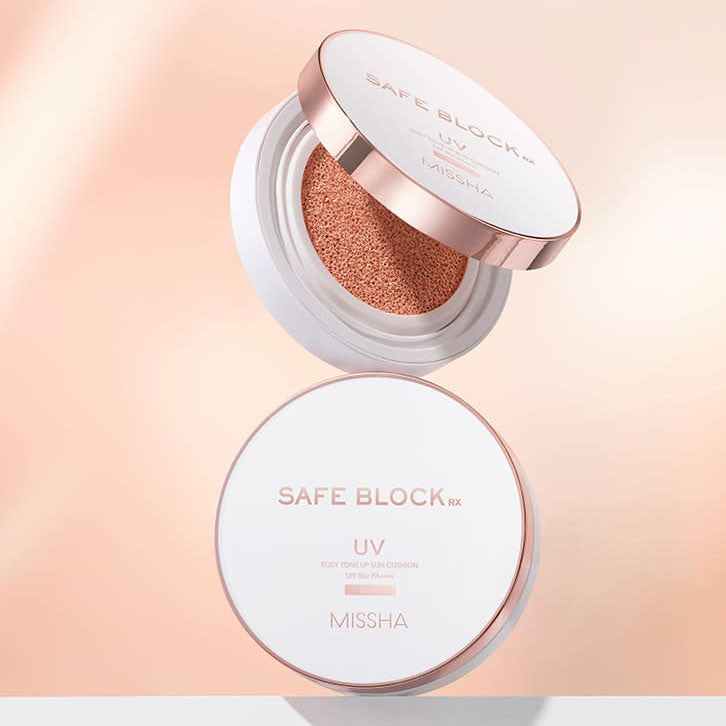 Missha Safe Block RX Rosy Tone Up Sun Cushion 12g