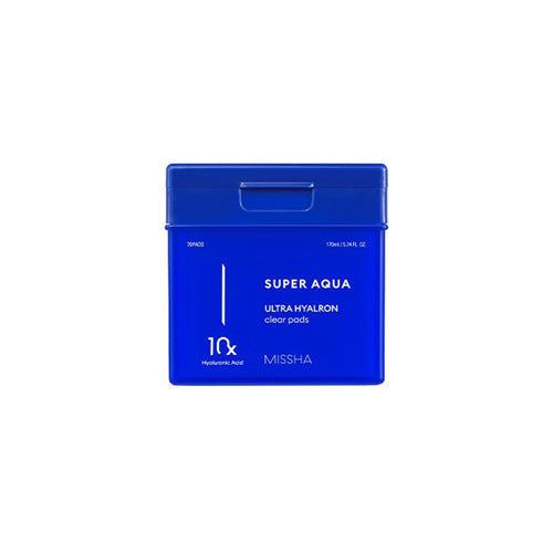 Missha Super Aqua Ultra Hyalron Clear Pads 170ml/70 sheets