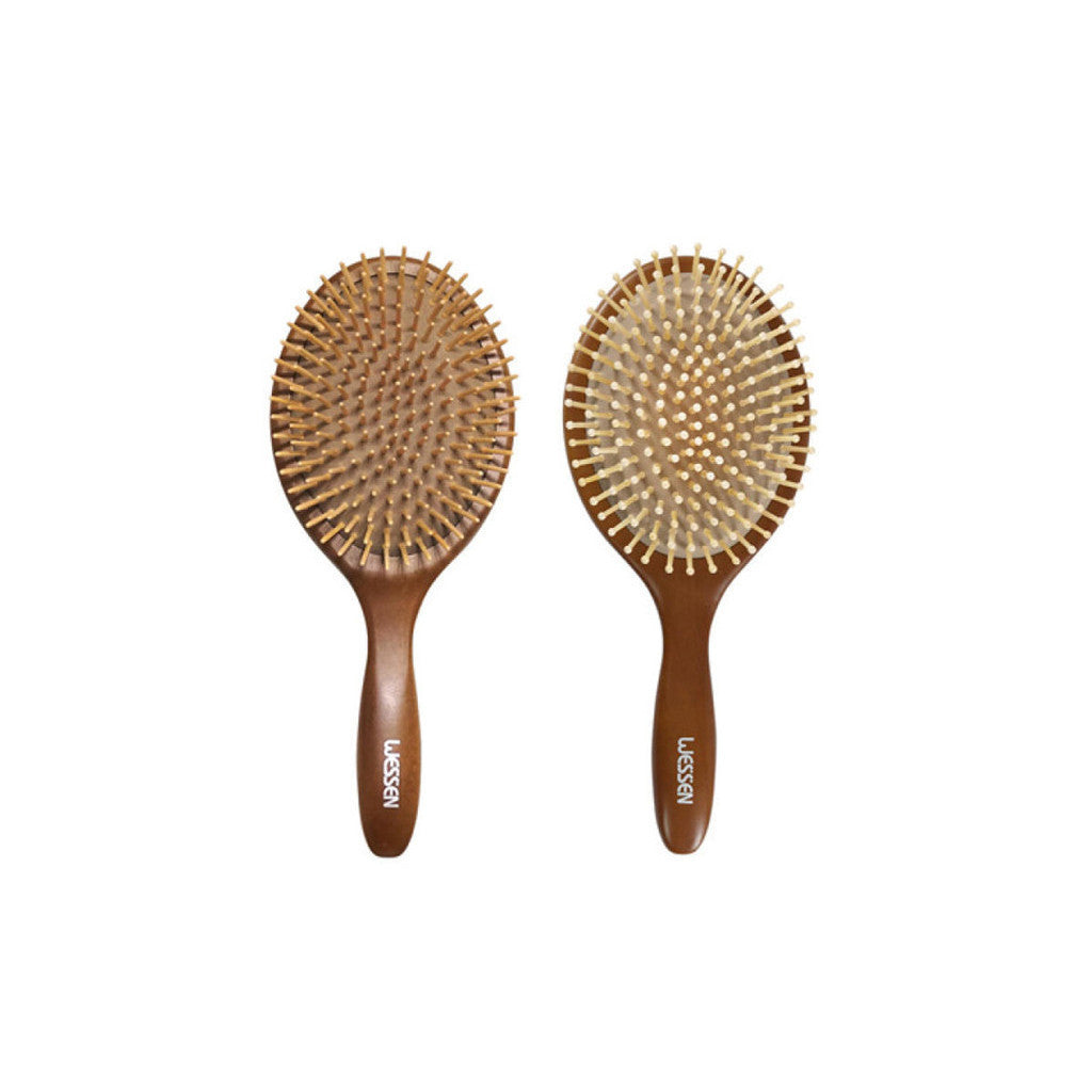 Wessen Wooden Conic Pin /Ball Tip Pin Jumbo Hair Brush