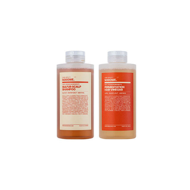 SODOWE Sulfur Scalp Shampoo / Fermentation Hair Vinegar 400ml