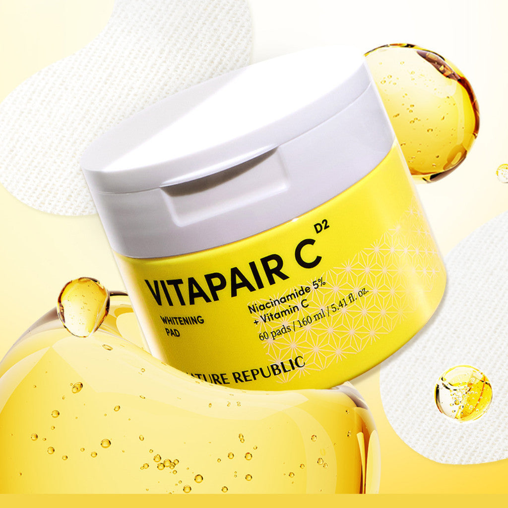 Nature Republic VitaPair C Whitening Pads 160ml (60pads)