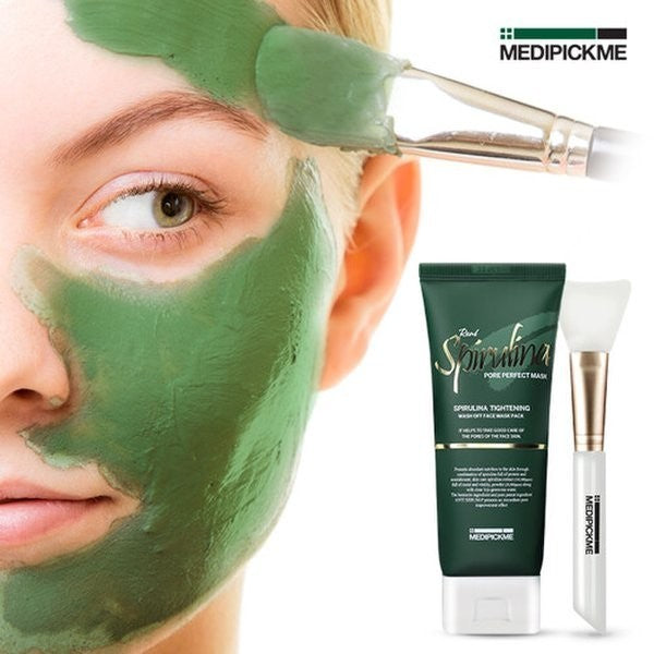 Medipickme Real Spirulina Pore Perfect Mask Pack 100g