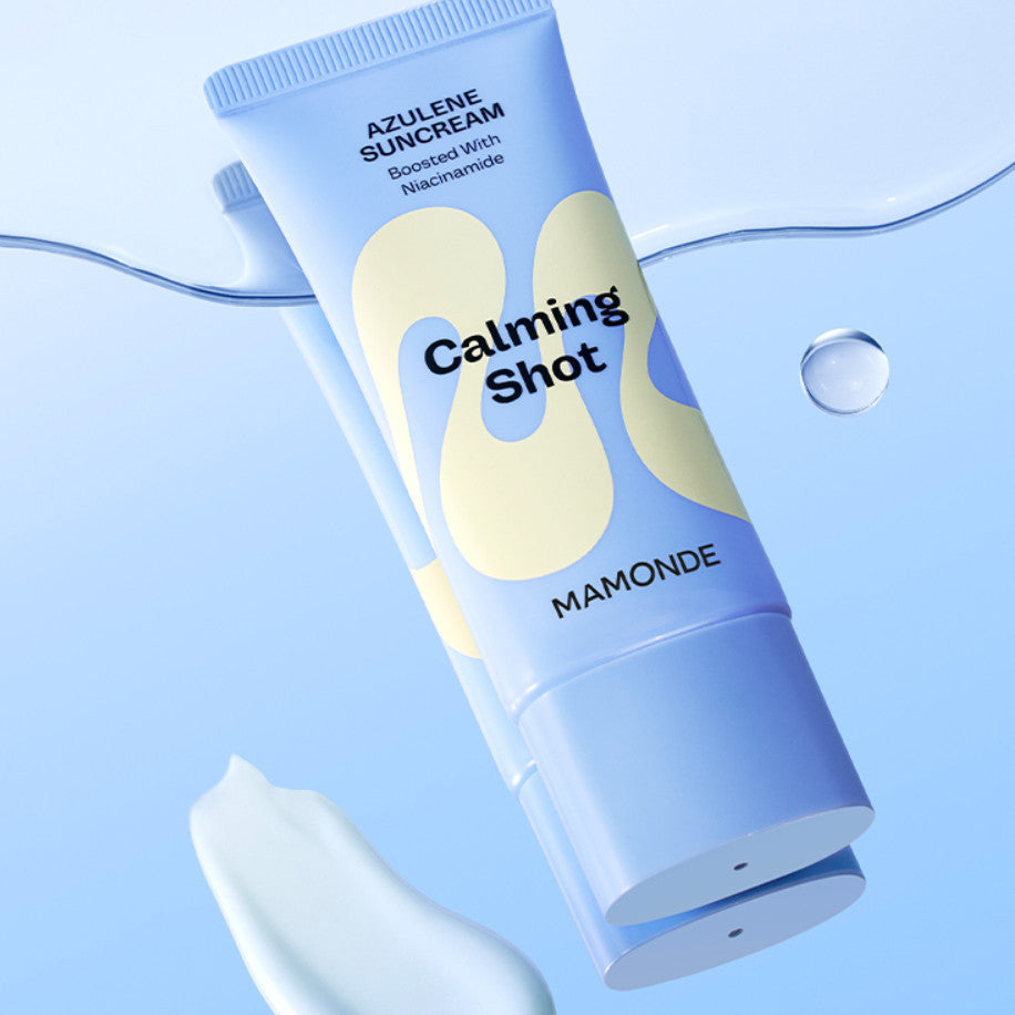 Mamonde Calming Shot Azulene Sun Cream SPF50+PA++++ 35ml