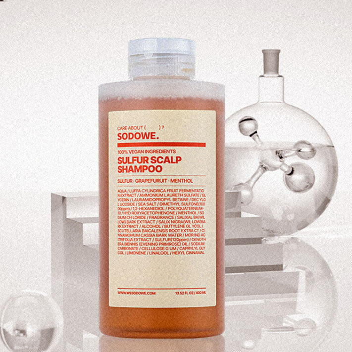 SODOWE Sulfur Scalp Shampoo / Fermentation Hair Vinegar 400ml