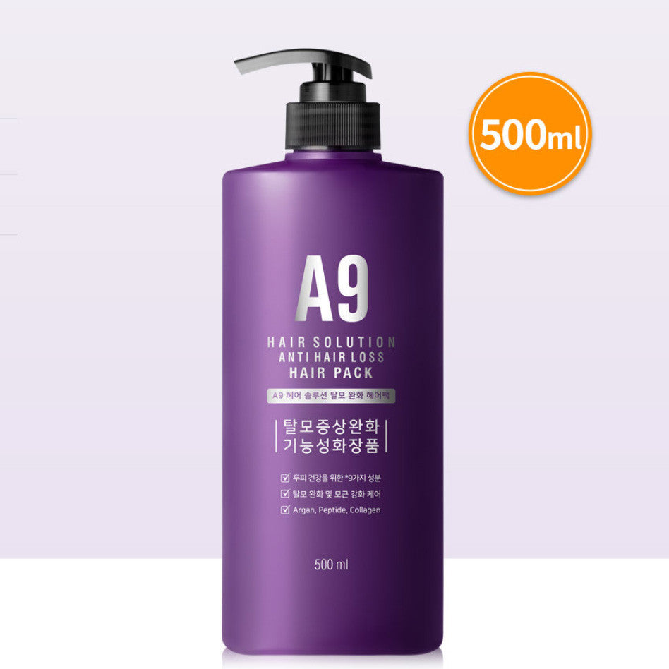 A9 Hair Solution Anti Hair Loss Hair Pack 500ml