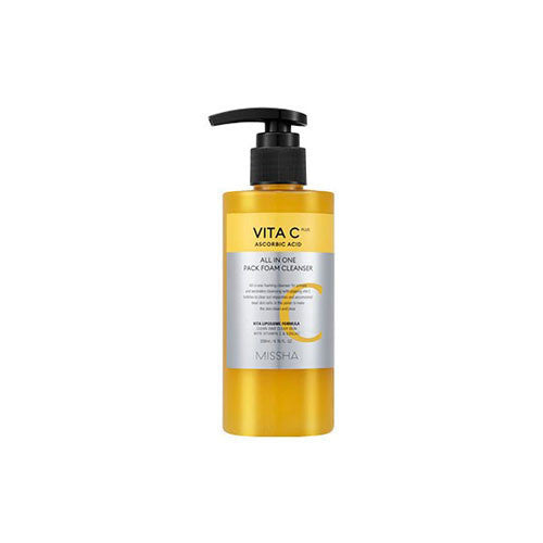 Missha Vita C Plus All in One Pack Foam Cleanser 200ml