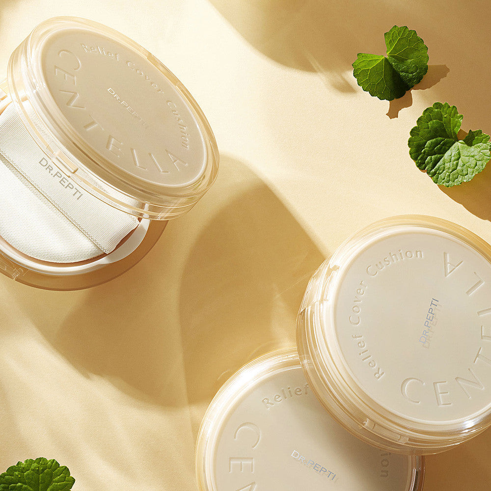 Dr. Pepti Centella Relief Cover Cushion SPF50+ PA++++