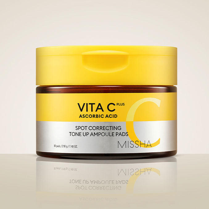 Missha Vita C Plus Spot Correcting Tone Up Ampoule Pads 210g / 80ea