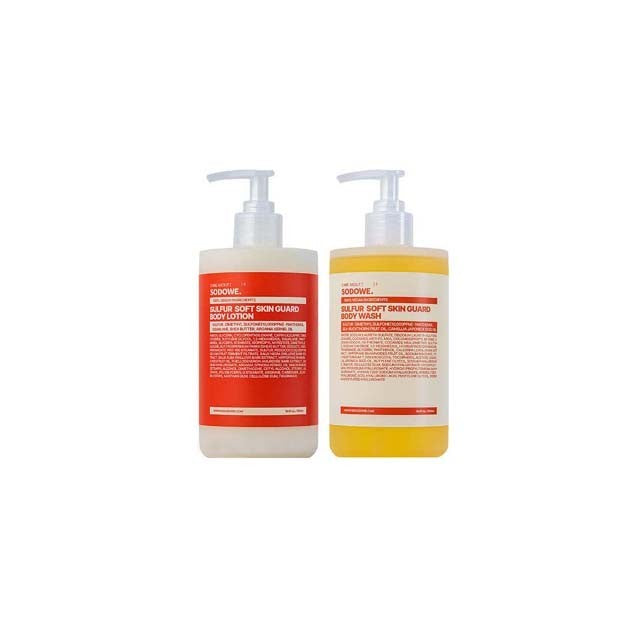 SODOWE Sulfur Soft Skin Guard Body Lotion / Body Wash 500ml