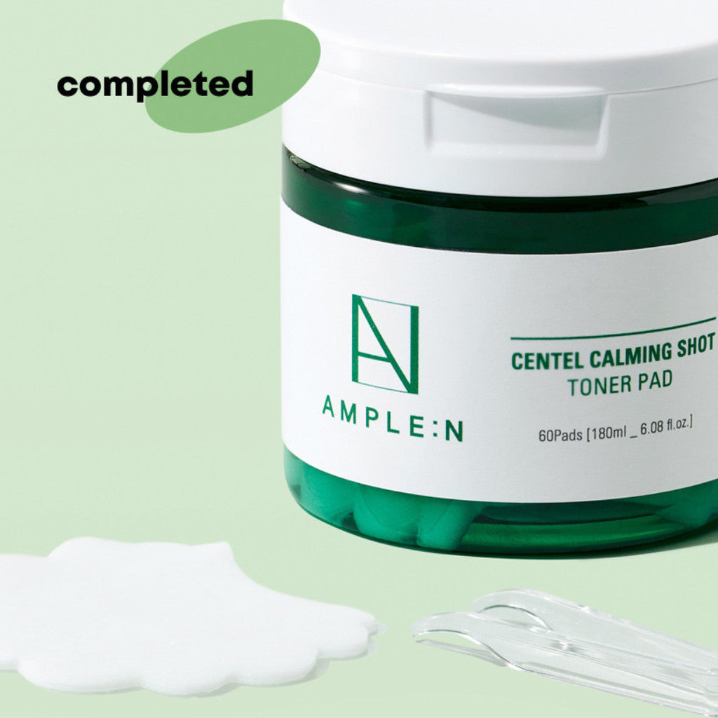 AMPLE:N Sentel Calming Shot Toner Pad 60 sheets