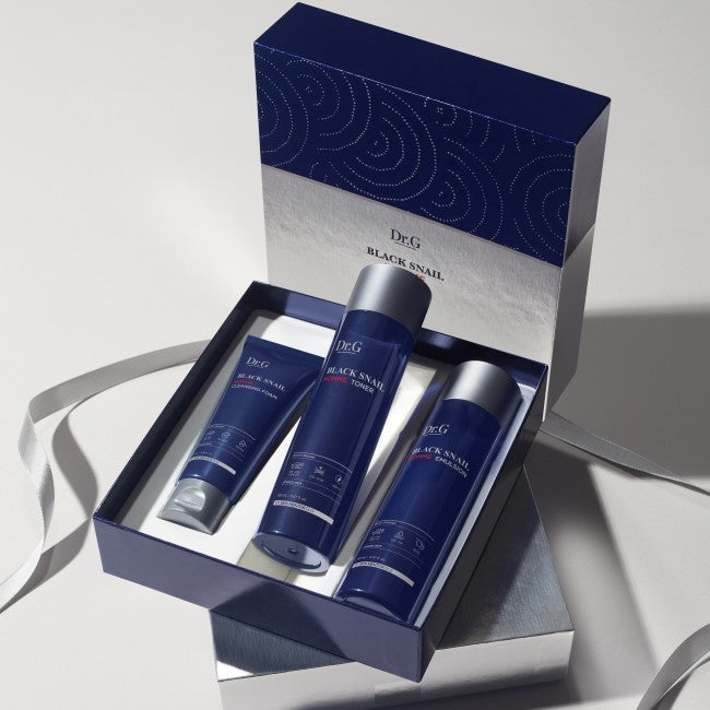 Dr.G Black Snail Homme Prestige 3-piece set (toner + emulsion + foam)
