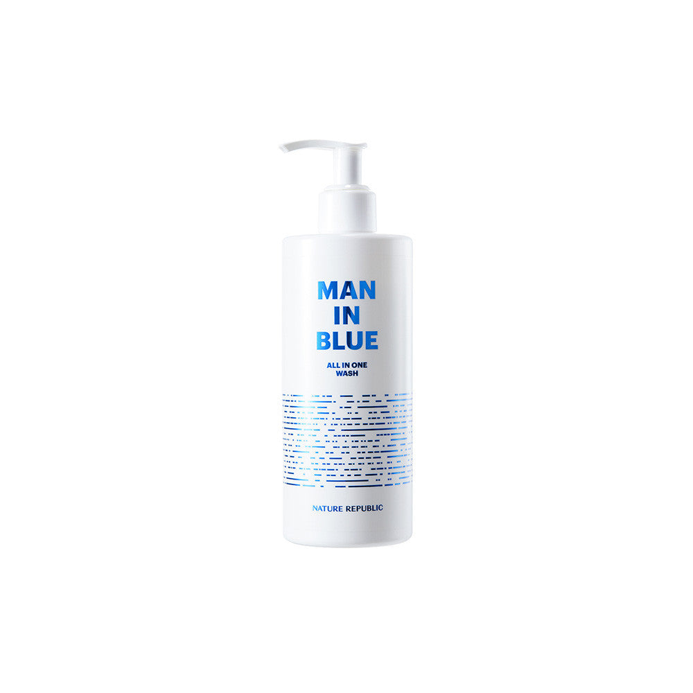 Nature Republic Man in Blue All-in-One Wash 350ml