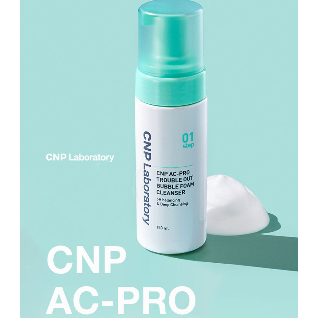 CNP AC-PRO Trouble Out Bubble Foam Cleanser 150ml