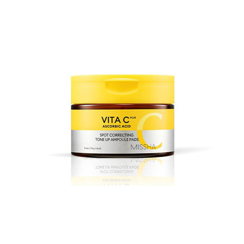 Missha Vita C Plus Spot Correcting Tone Up Ampoule Pads 210g / 80ea