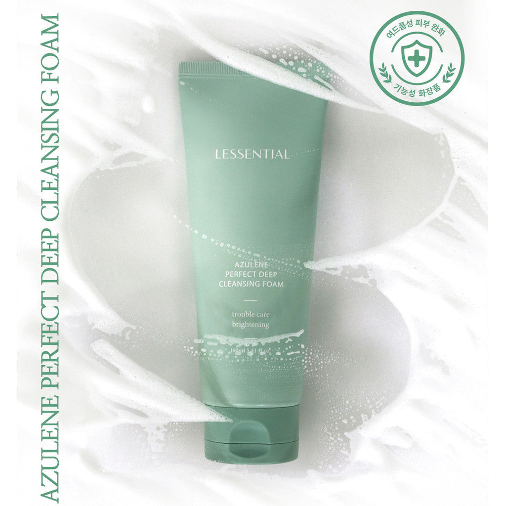 Lessential Azulene Perfect Deep Cleansing Foam 160ml