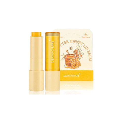 Dermashare Shea Butter Honey Lip Balm 3.8g  Highly moisturizing, highly nutritious perfect lip care  - Lip condition that changes in 2 weeks - 3 types of honey ingredients, the ult