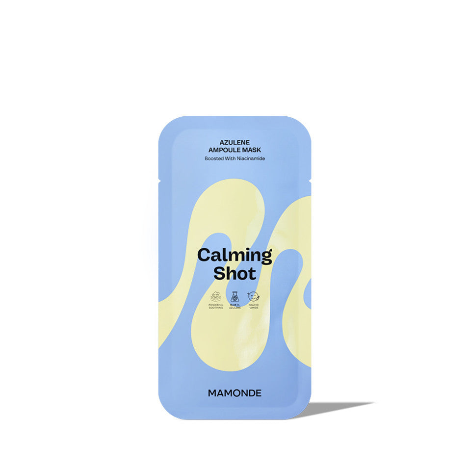 Mamonde Calming Shot Azulene Ampoule Mask 23ml (10 sheets)