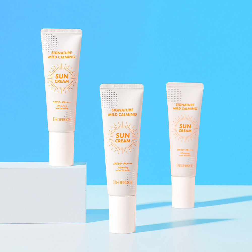 Deoproce Signature Mild Calming Sun Cream SPF50+ PA++++ 50g