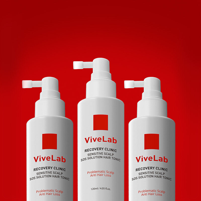 ViveLab Recovery Clinic Sensitive Scalp SOS Soultion Hair Tonic 120ml