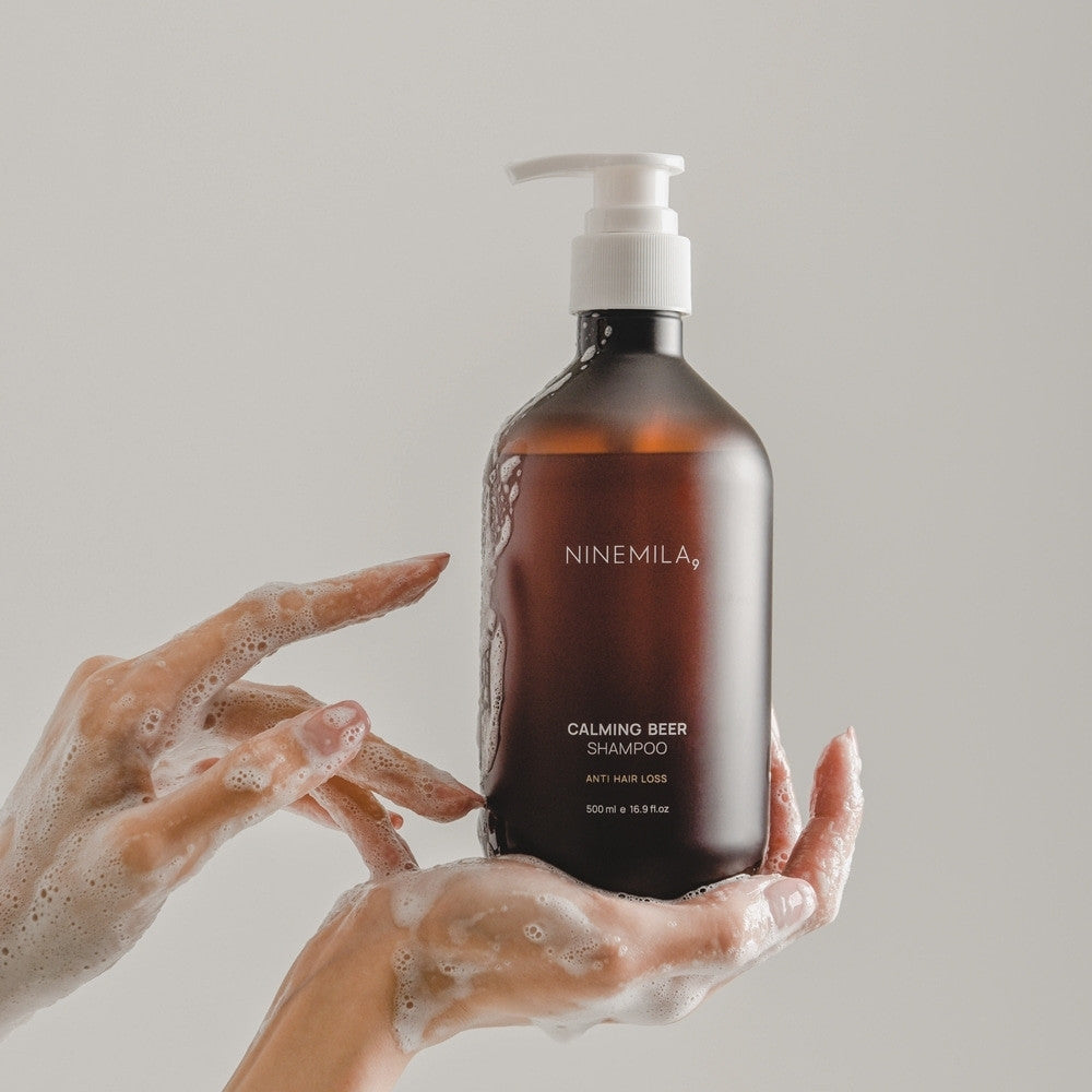 NINEMILA Calming Beer Anti Hair Loss Shampoo 500ml